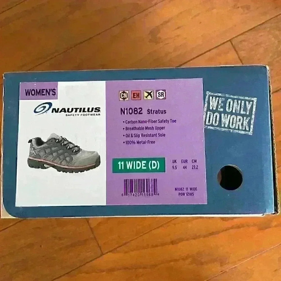 Nautilus Womens Stratus CT Comp Safety Toe Work Shoes Size US 11 BRAND NEW - Picture 10 of 10